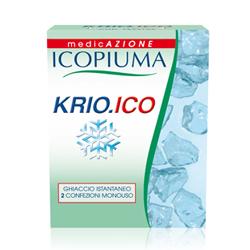 ICOPIUMA GHIACCIO ISTANTANEO MONOUSO ICOPIUMA KRIO 2 BUSTE - farmacialombardia.it