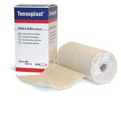 BENDA ELASTICA AUTOADESIVA TENSOPLAST CON OSSIDO DI ZINCO 4,5X500CM - farmacialombardia.it