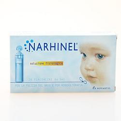 SOLUZIONE FISIOLOGICA PER ASPIRATORE NASALE NARHINEL 20 FIALE DA 5ML - farmacialombardia.it