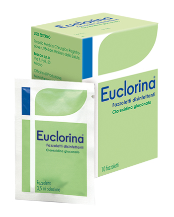 DISINFETTANTE FAZZOLETTO PER MEDICAZIONE EUCLORINA 10 PEZZI - farmacialombardia.it