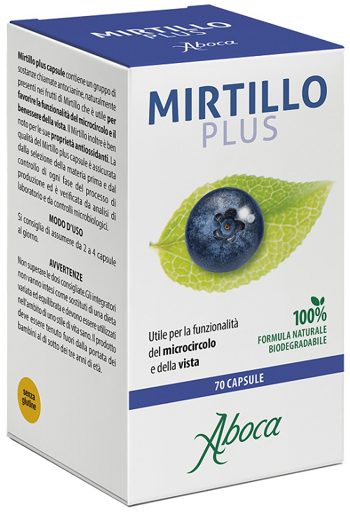 MIRTILLO PLUS 70 CAPSULE - farmacialombardia.it