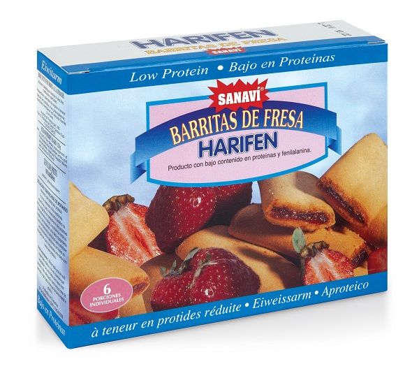 HARIFEN SNACK FRAGOLA 125 G - farmacialombardia.it