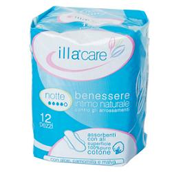 ILLA CARE ASSORBENTE NOTTE 12 PEZZI - farmacialombardia.it
