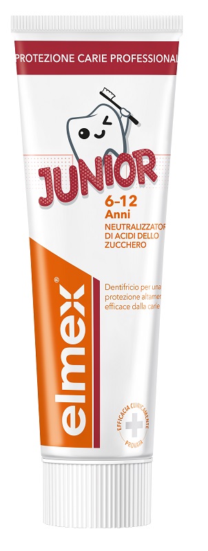 ELMEX JUNIOR PROFESSIONAL DENTIFRICIO 75 ML - farmacialombardia.it