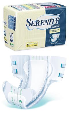 PANNOLONE PER INCONTINENZA SERENITY CLASSIC SUPERDRY FORMATO EXTRA LARGE 30 PEZZI - farmacialombardia.it