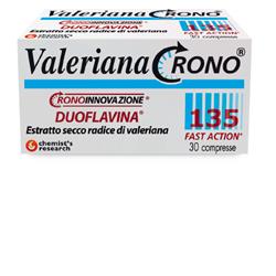 VALERIANA CRONO 135 CON DUOFLAVINA FAST ACTION 30 COMPRESSE - farmacialombardia.it