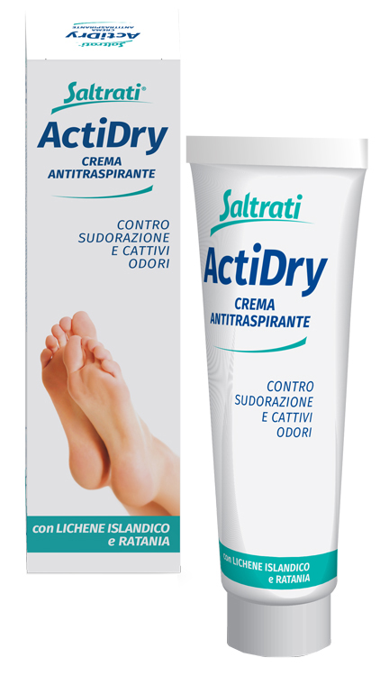 SALTRATI ACTIDRY CREMA ANTITRASPIRANTE 100 ML - farmacialombardia.it