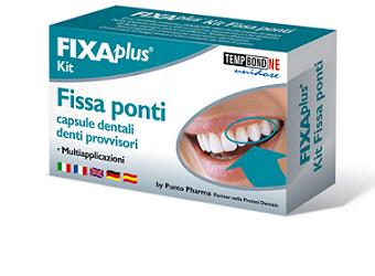 CEMENTO PROVVISORIO PER PONTI FIXAPLUS KIT 1 PEZZO - farmacialombardia.it