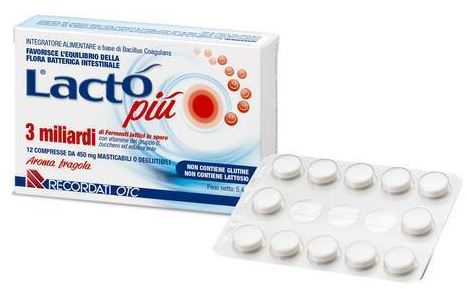 LACTO PIU 3 MILIARDI 12 COMPRESSE - farmacialombardia.it