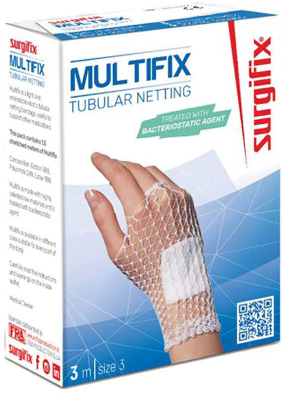 BENDA RETE MULTIFIX SANITIZED POLSO 3X300 CM - farmacialombardia.it