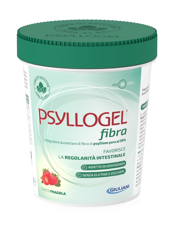 PSYLLOGEL FIBRA FRAGOLA VASO 170 G - farmacialombardia.it