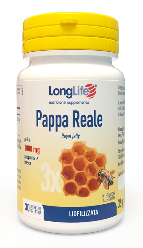 LONGLIFE PAPPA REALE 30 PERLE IN GELATINA - farmacialombardia.it