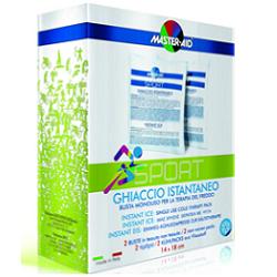 GHIACCIO ISTANTANEO MASTER-AID SPORT PER TERAPIA DEL FREDDO 2 PEZZI - farmacialombardia.it