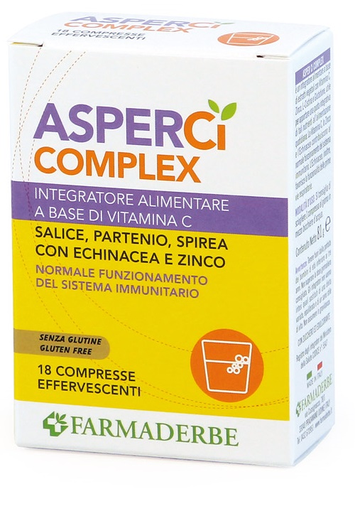 ASPER CI COMPLEX 18 COMPRESSE EFFERVESCENTI - farmacialombardia.it