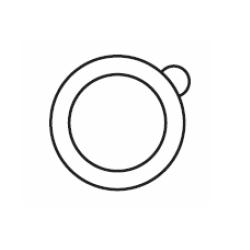 ANELLO MODELLABILE PER PLACCA APT 7806 IN IDROCOLLOIDE DIAMETRO 98MM 10 PEZZI CODICE ARTICOLO 7806 - farmacialombardia.it