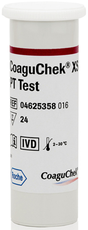 STRISCE REATTIVE PER DISPOSITIVO AUTODIAGNOSTICO COAGUCHEK XS PT TEST 24 PEZZI - farmacialombardia.it
