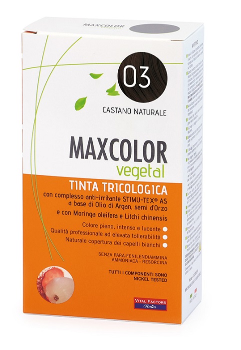 MAX COLOR VEGETAL 03 TINTURA 140 ML - farmacialombardia.it