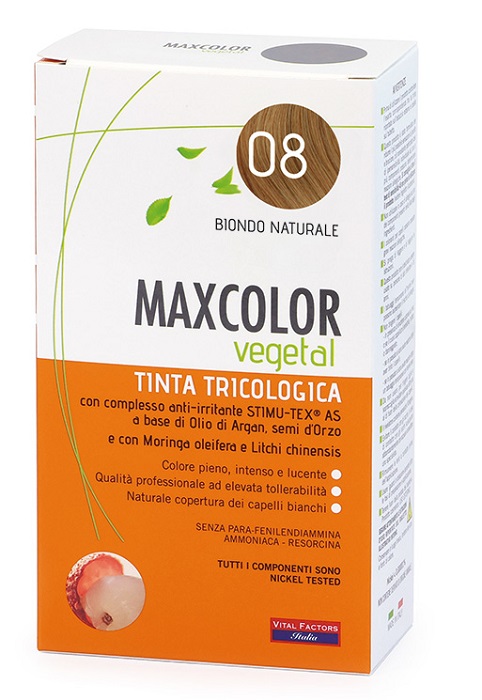 MAX COLOR VEGETAL 08 TINTURA 140 ML - farmacialombardia.it