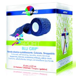 BENDA ELASTICA AUTOBLOCCANTE MASTER-AID SPORT BLUGRIP 4X4,5 - farmacialombardia.it