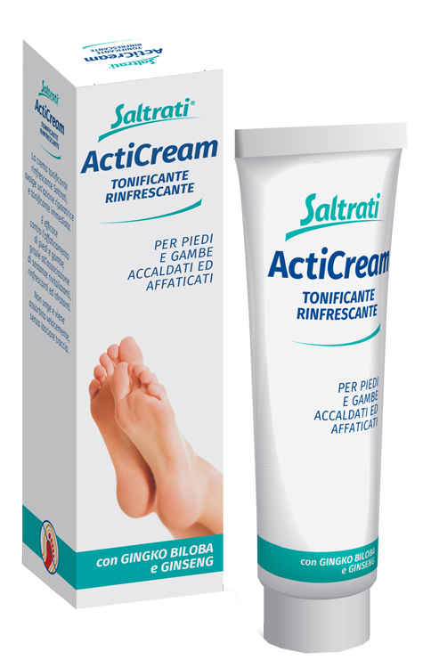 SALTRATI ACTICREAM TONIFICANTE RINFRESCANTE PER PIEDI E GAMBE 100 ML - farmacialombardia.it