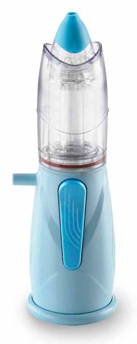AEROSOL PER ALTE VIE RESPIRATORIE RINOWASH COLORE AZZURRO CON CAMPANA UNIVERSALE - farmacialombardia.it