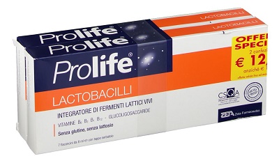 PROLIFE LACTOBACILLI DUE CONFEZIONI DA 7 FLACONCINI DA 8 ML - farmacialombardia.it