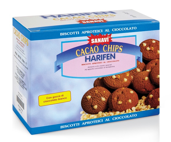 HARIFEN CHIPS CACAO BIANCO 150 G - farmacialombardia.it