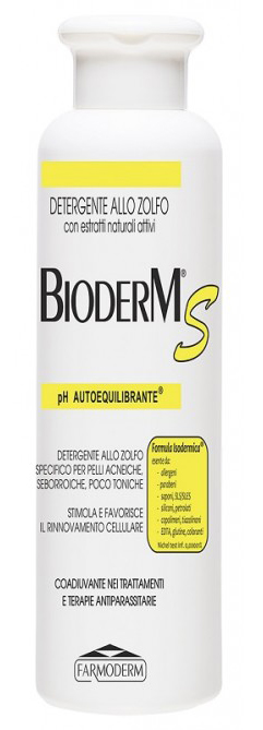 BIODERM S ANTIACNE ANTISEBO 250 ML - farmacialombardia.it