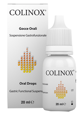 COLINOX SOSPENSIONE GASTROFUNZIONALE GOCCE OROSOLUBILI TRATTAMENTO METEORISMO AEROFAGIA COLICHE GASSOSE 20 ML - farmacialombardia.it
