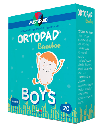 CEROTTO OCULARE PER ORTOTTICA ORTOPAD BOYS M 5,4X7,6 20 PEZZI - farmacialombardia.it