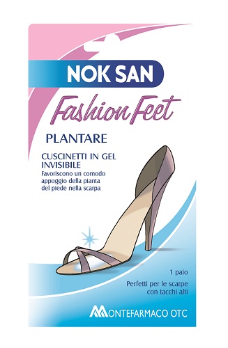 NOK SAN FASHION CUSCINETTO GEL PLANTARE - farmacialombardia.it
