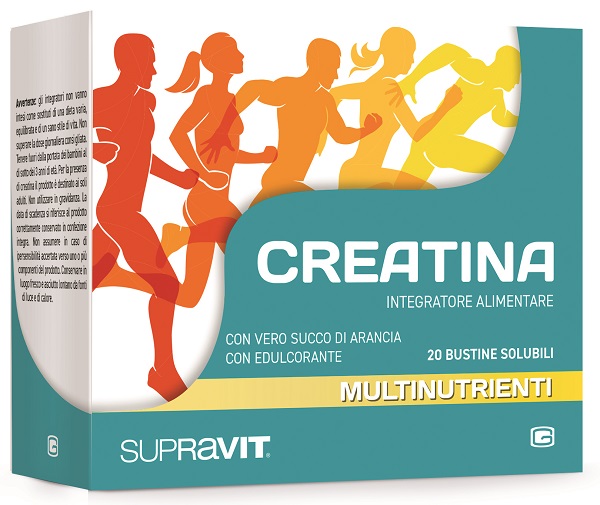 SUPRAVIT CREATINA GRANULATO 20 BUSTINE - farmacialombardia.it