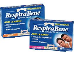 CEROTTO NASALE CLASSICO ADULTI RESPIRA BENE 30 PEZZI - farmacialombardia.it