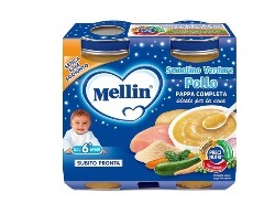 MELLIN BABY CENA COMPLETA POLLO VERDURE 2 PEZZI 200 G - farmacialombardia.it