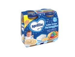 MELLIN BABY CENA COMPLETA FORMAGGINO PASTICA 2 PEZZI DA 200 G - farmacialombardia.it