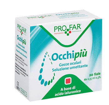 OCCHIPIU' GOCCE UMETTANTI 20FL DA 0,35 ML PROFAR - farmacialombardia.it