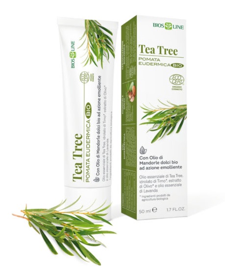 BIOSLINE TEA TREE POMATA EUDERMICA CERT ECOCERT 50 ML - farmacialombardia.it
