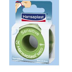 CEROTTO ROCCHETTO HANSAPLAST SENSITIVE 5MX2,50CM 1 PEZZO - farmacialombardia.it