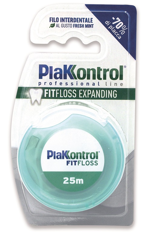 PLAKKONTROL FIT FLOSS FILO 25 M - farmacialombardia.it