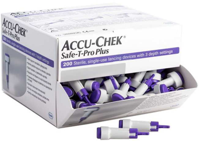 LANCETTE PUNGIDITO ACCU-CHEK SAFE T PRO PLUS PD 200 PEZZI - farmacialombardia.it