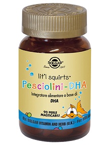 PESCIOLINI DHA 90 PERLE MASTICABILI - farmacialombardia.it