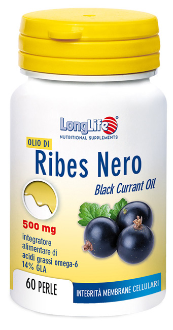 LONGLIFE OLIO RIBES NERO 60 PERLE DI GELATINA - farmacialombardia.it