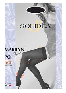 MARILYN 70 OPACO CALZA AUTOREGGENTE NERO 3 - farmacialombardia.it