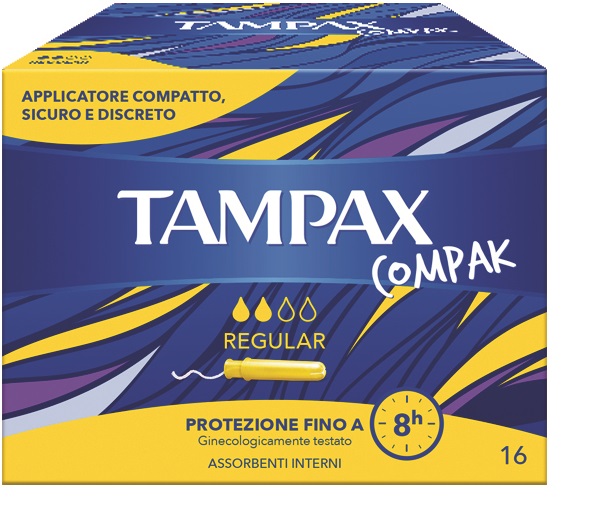 TAMPAX COMPAK REGULAR 16 PEZZI - farmacialombardia.it