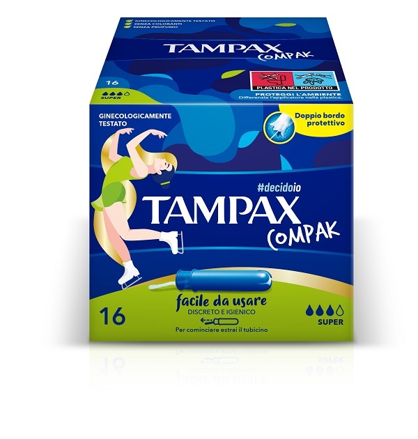 TAMPAX COMPAK SUPER 16 PEZZI - farmacialombardia.it
