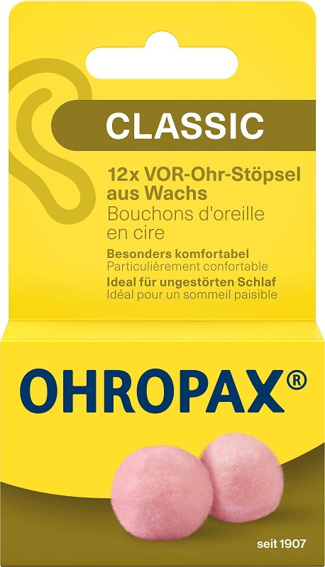 OHROPAX TAPPI AURICOLARI CERA 12 PEZZI - farmacialombardia.it