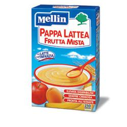 MELLIN PAPPA LATTE FRUTTA 250 G NUOVO FORMATO - farmacialombardia.it
