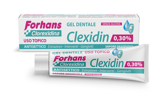 FORHANS CLEXIDIN COLLUTORIO IN GEL ALLA CLOREXIDINA 0,30% 30 - farmacialombardia.it