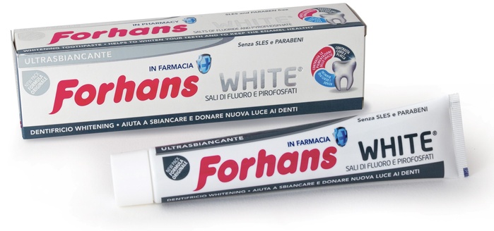 FORHANS SP WHITE DENTIF 75ML - farmacialombardia.it