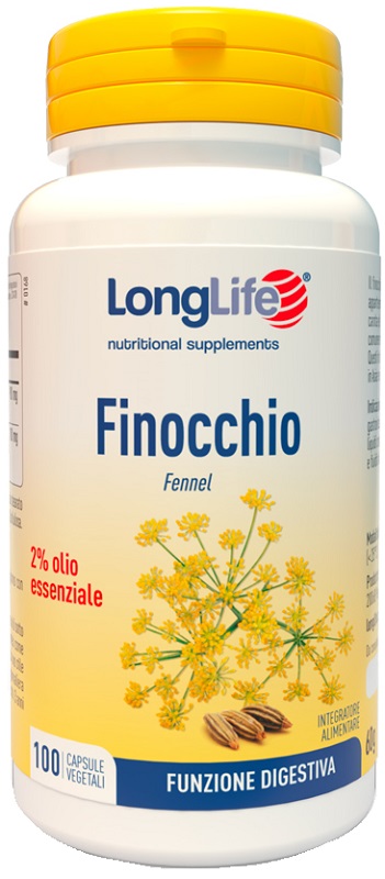 LONGLIFE FINOCCHIO 1% 100 CAPSULE VEGETALI - farmacialombardia.it